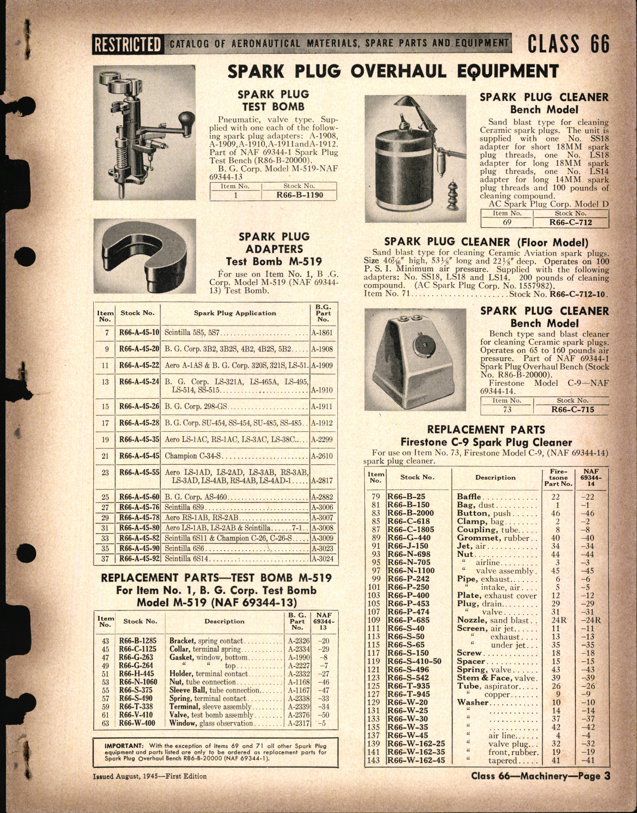 Sample page 3 from AirCorps Library document: Materials Handling Equipment