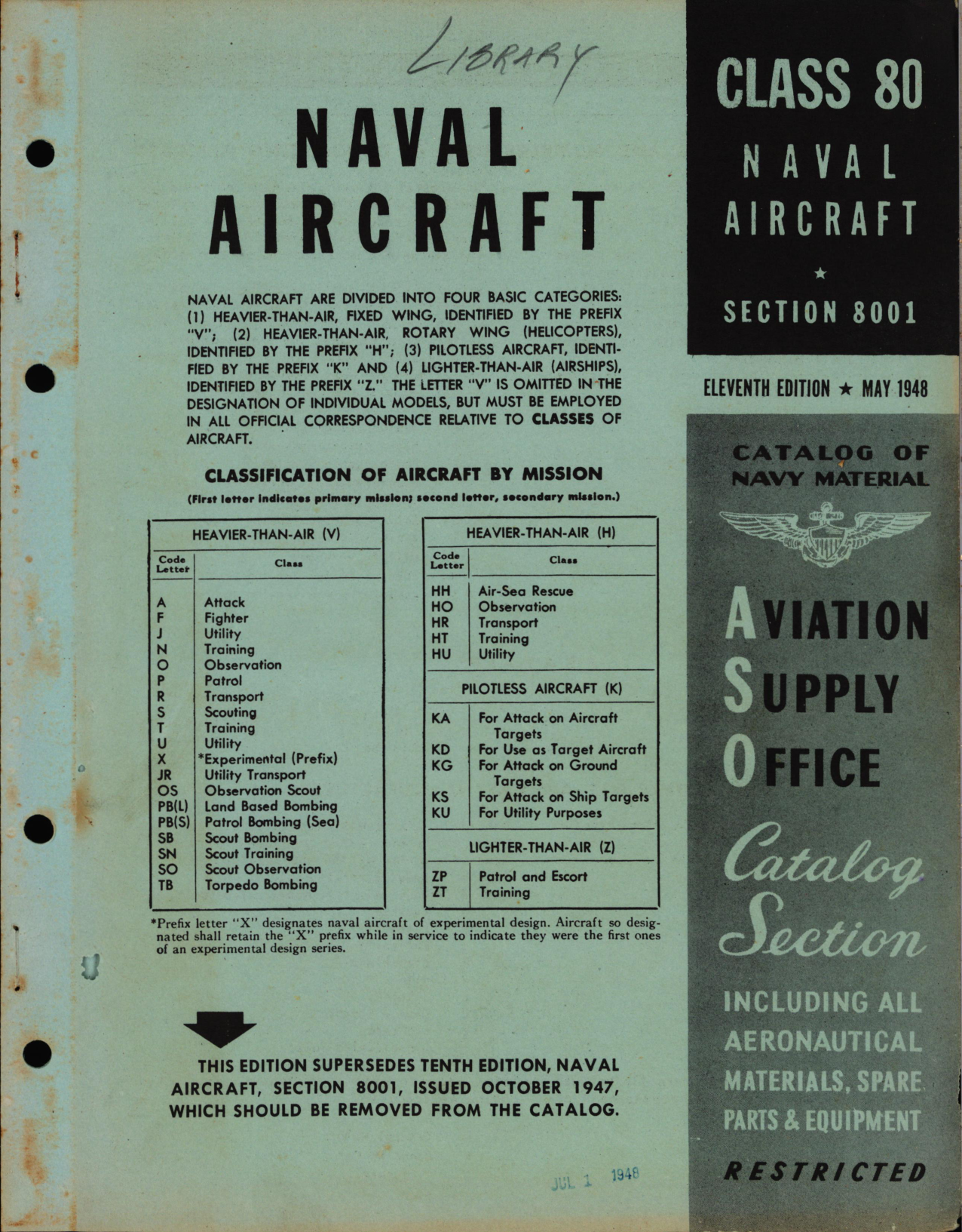 Sample page 1 from AirCorps Library document: Naval Aircraft