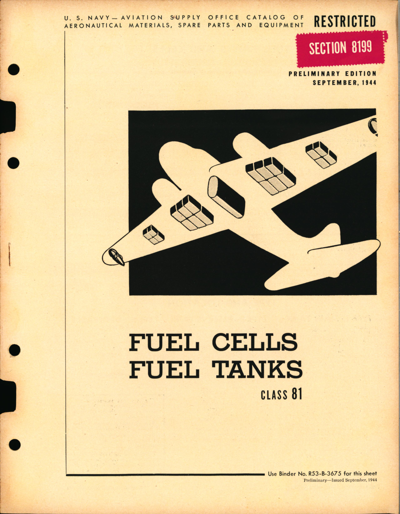 Sample page 1 from AirCorps Library document: Fuel Cells, and Fuel Tanks