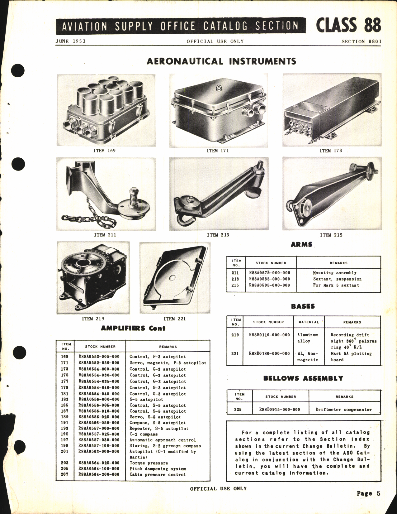 Sample page 5 from AirCorps Library document: Aeronautical Instruments and Related Equipment 