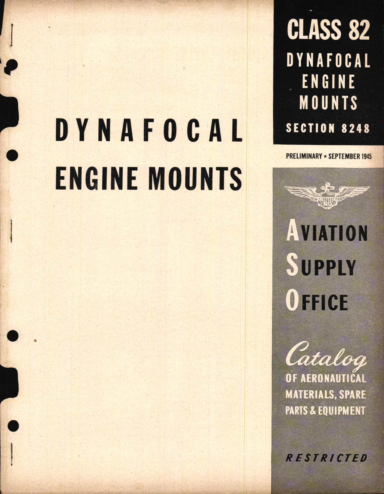 Sample page 1 from AirCorps Library document: Dynafocal Engine Mounts