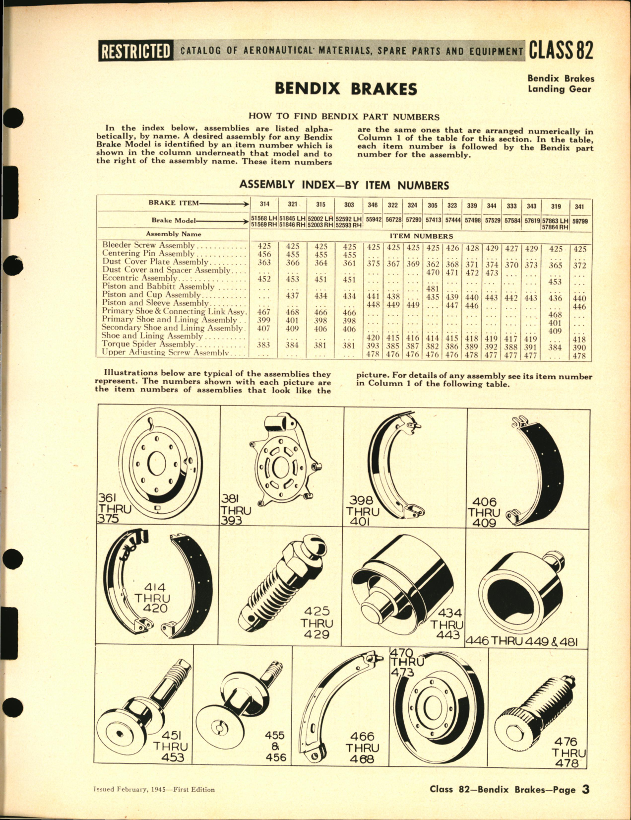 Sample page 3 from AirCorps Library document: Bendix Brakes, Duo Servo and Single Servo