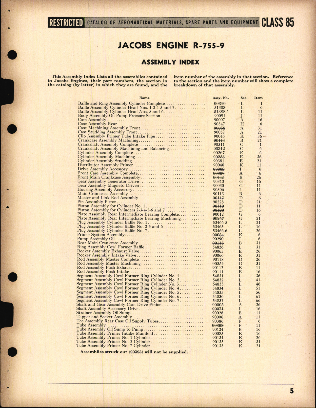 Sample page 5 from AirCorps Library document: Miscellaneous Aircraft Engines