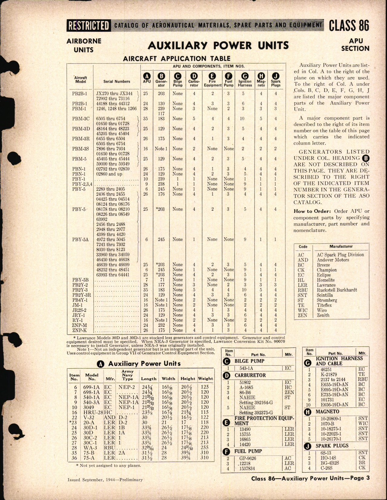 Sample page  3 from AirCorps Library document: Auxiliary Power Units for Ground and Airborne