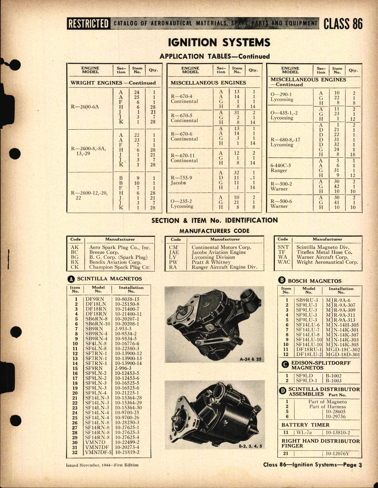 Sample page 3 from AirCorps Library document: Ignition Systems