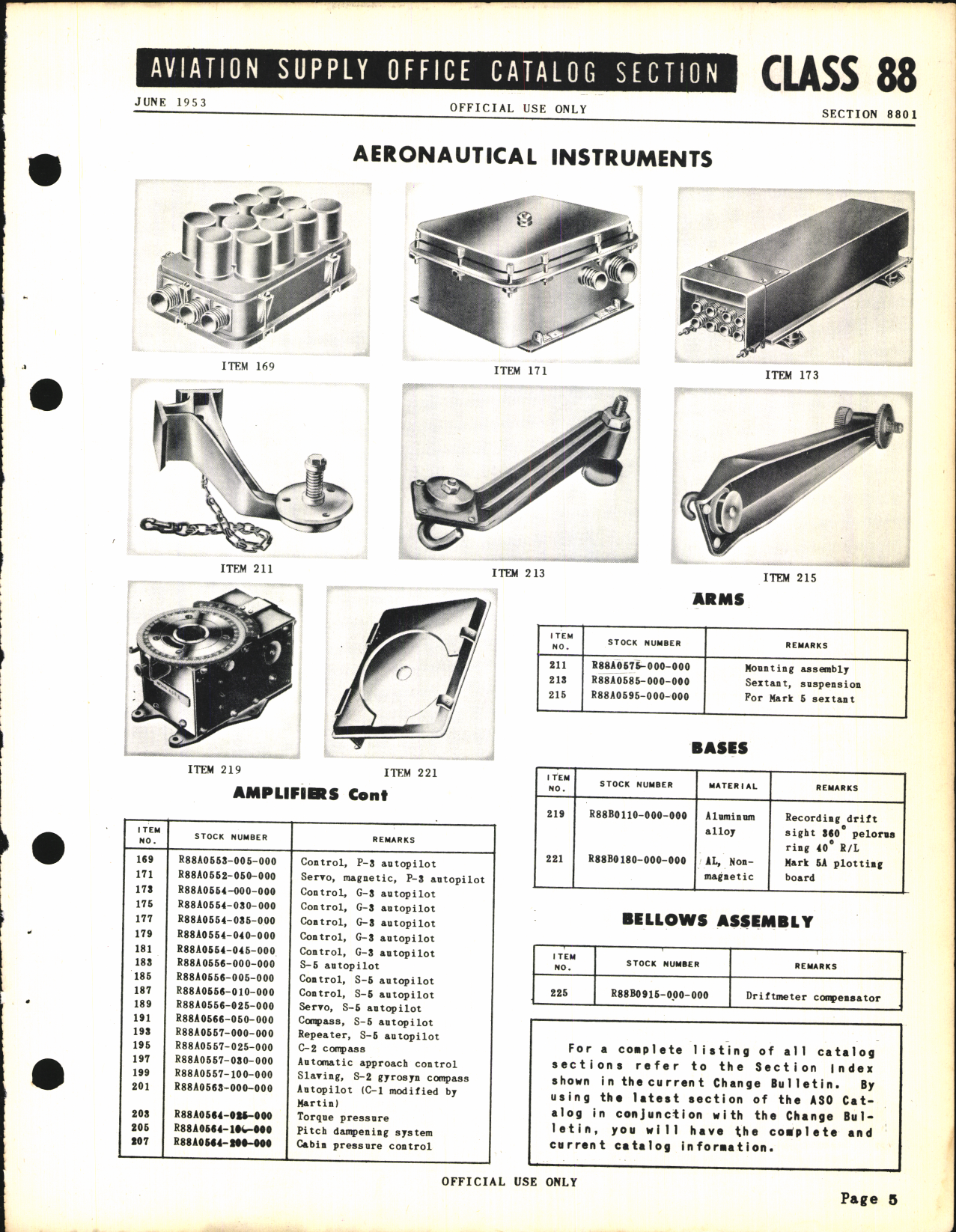 Sample page 5 from AirCorps Library document: Aeronautical Instruments and Related Equipment