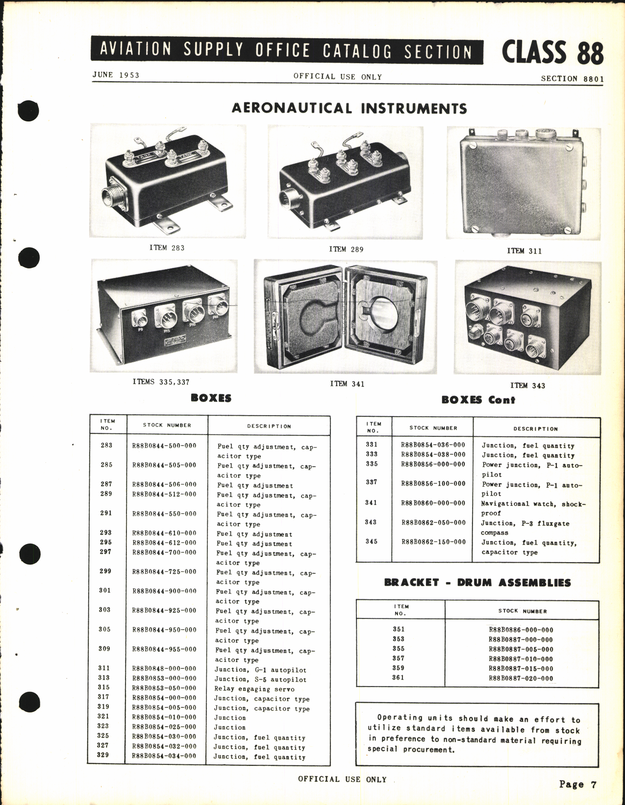 Sample page 7 from AirCorps Library document: Aeronautical Instruments and Related Equipment