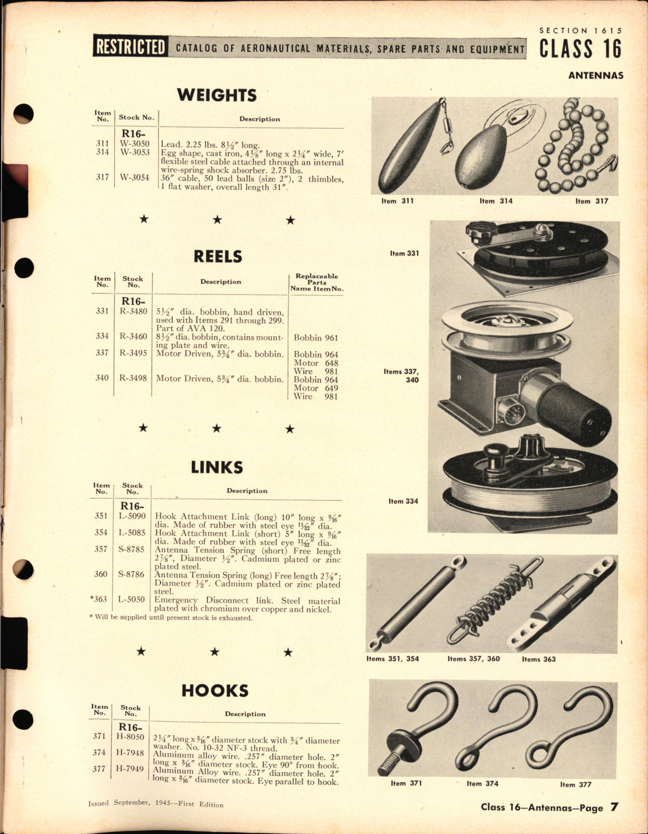 Sample page 7 from AirCorps Library document: Antennas, Fairleads and Accessories