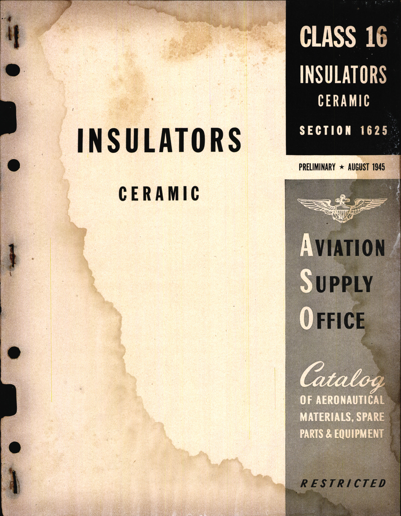 Sample page 1 from AirCorps Library document: Ceramic Insulators