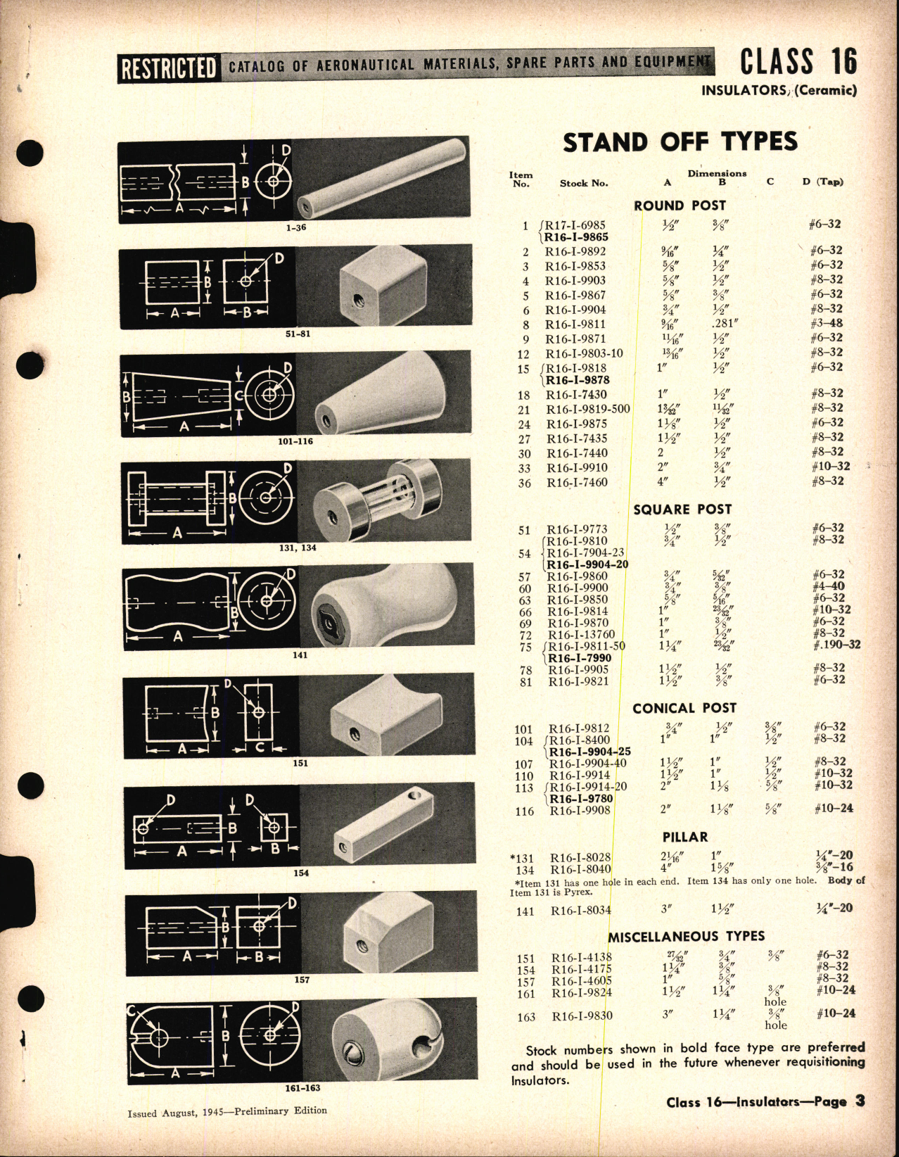 Sample page 3 from AirCorps Library document: Ceramic Insulators