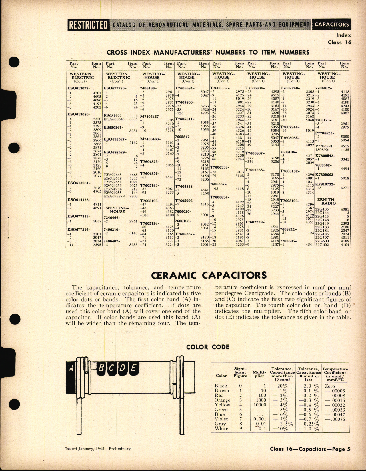 Sample page 5 from AirCorps Library document: Capacitors