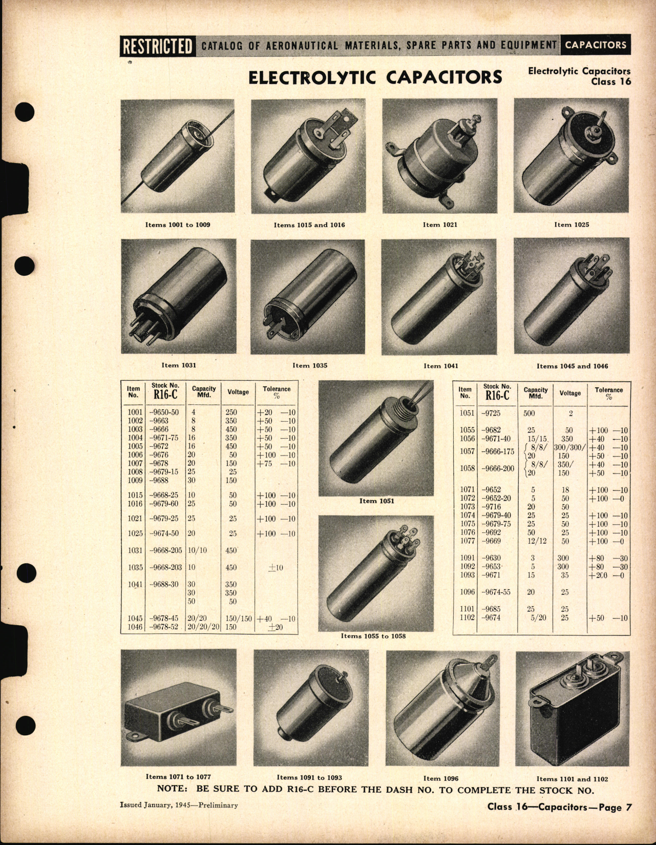 Sample page 7 from AirCorps Library document: Capacitors