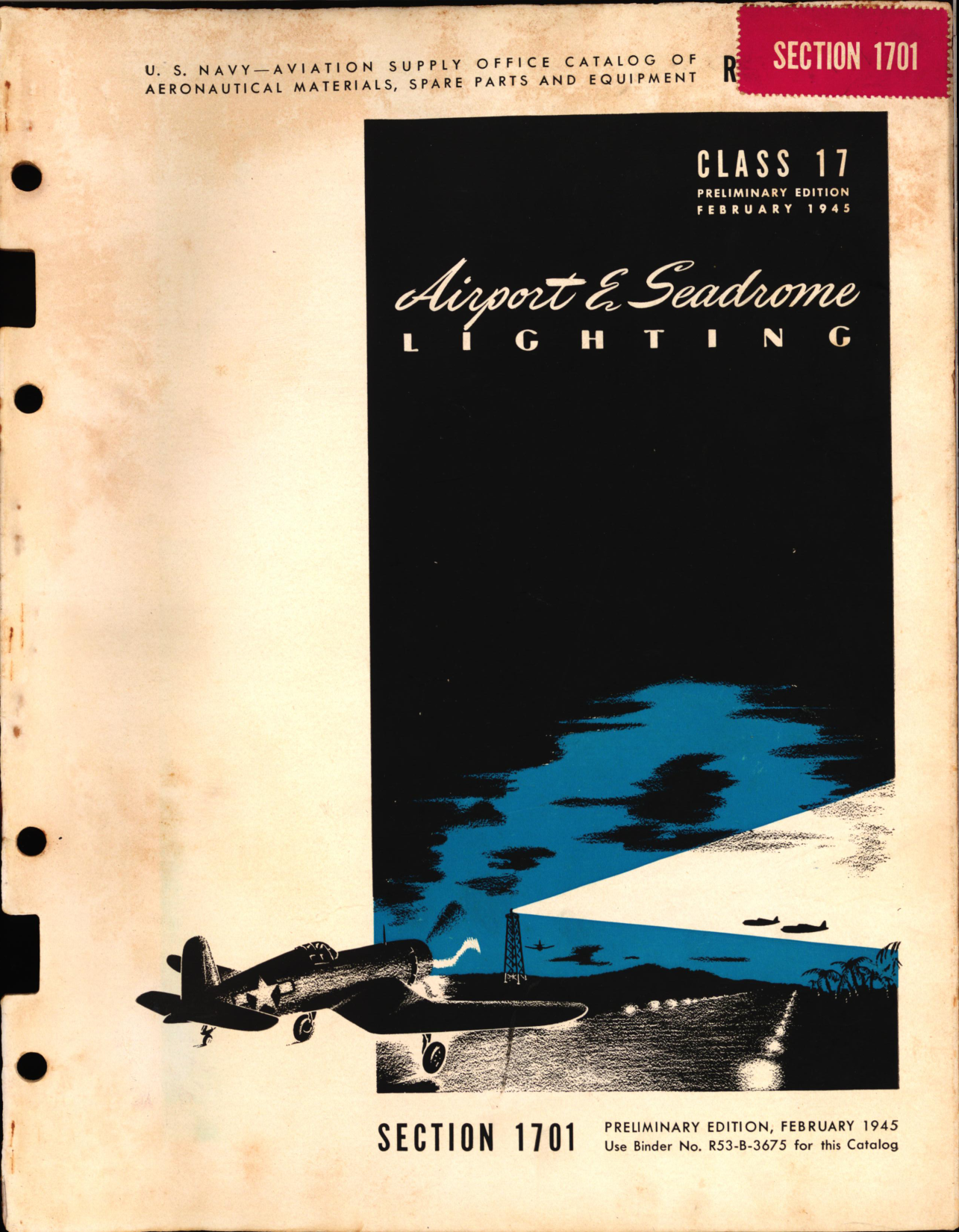Sample page 1 from AirCorps Library document: Airport and Seadrome Lighting
