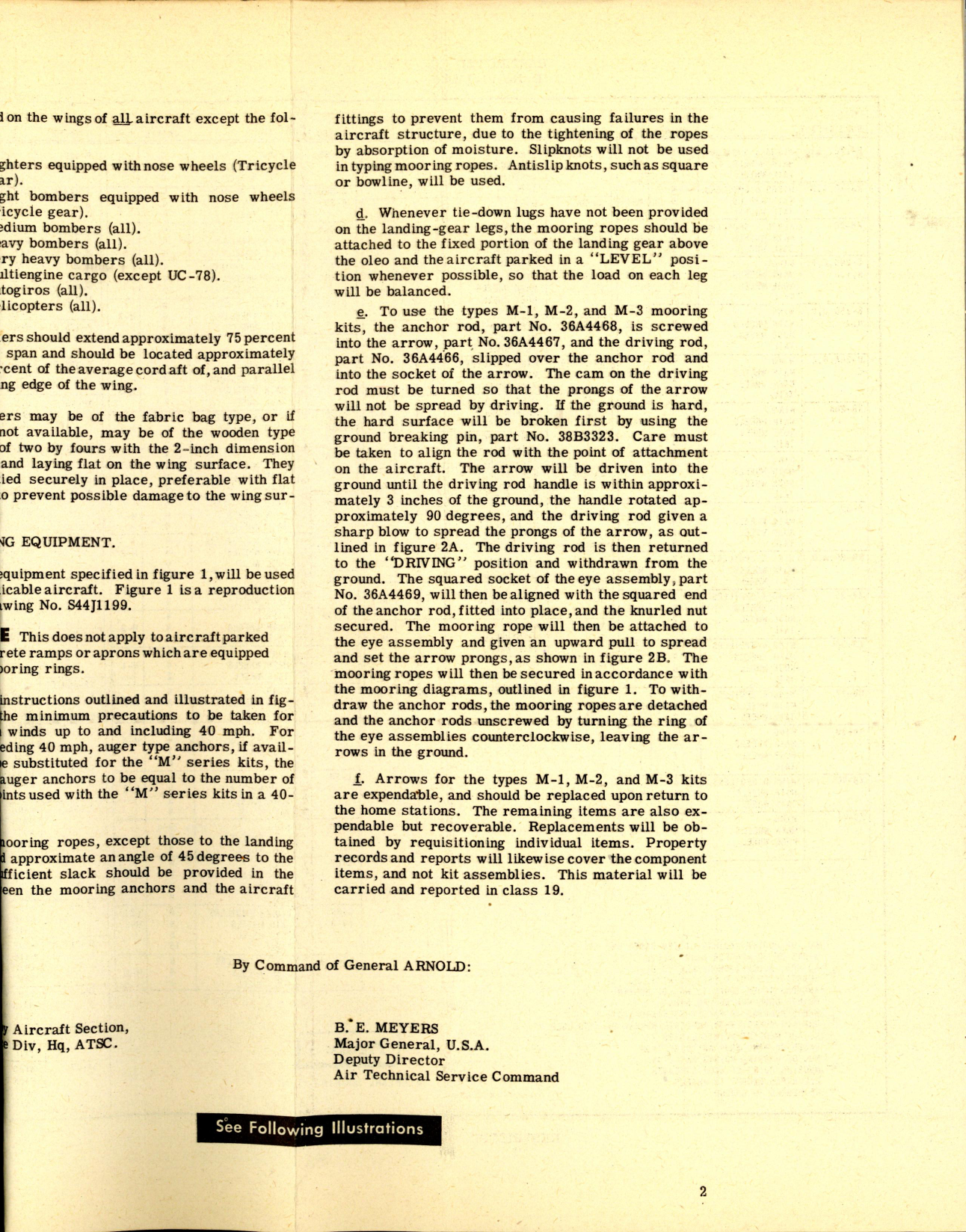 Sample page 3 from AirCorps Library document: Aircraft and Maintenance Parts for General-Towing, Ground Handling, Parking, and Mooring of Aircraft