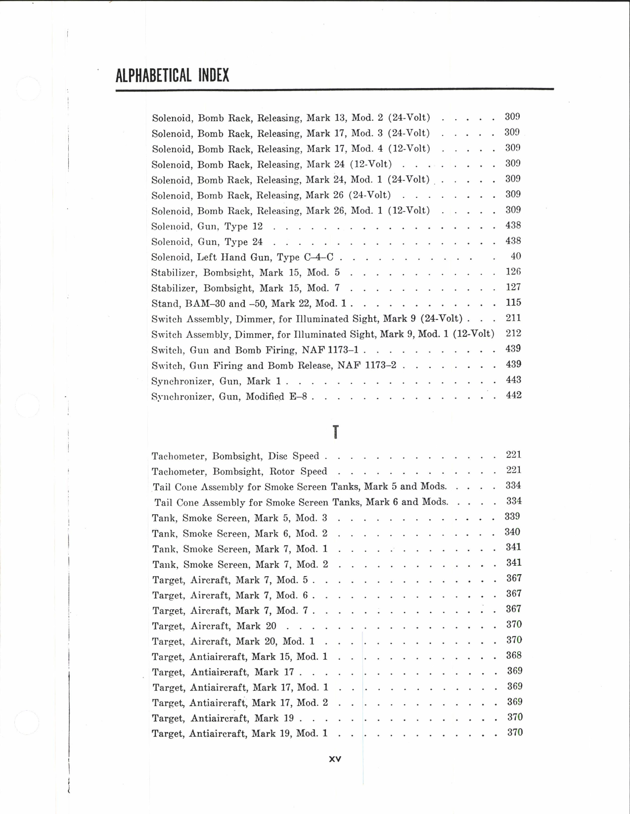 Sample page 3 from AirCorps Library document: Aviation Ordnance Equipment Catalogue for Aircraft Guns and Accessories