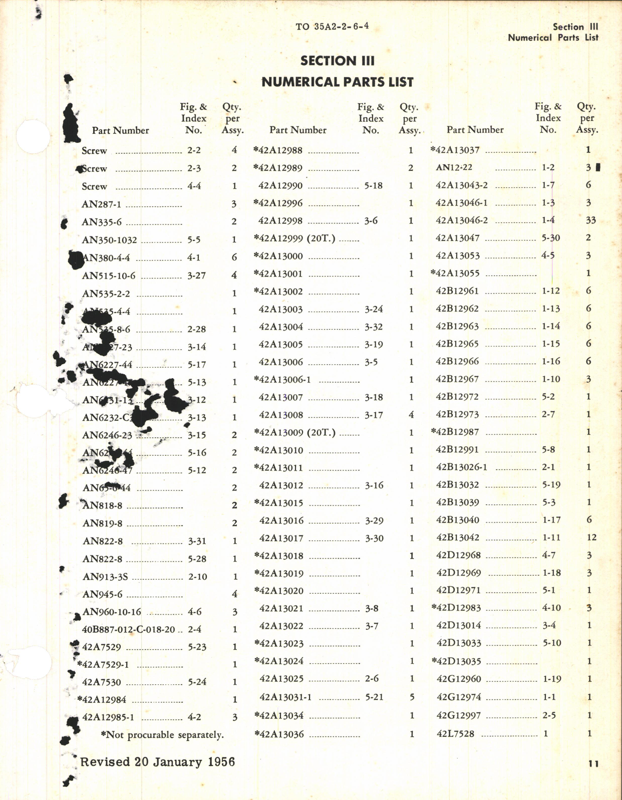 Sample page 5 from AirCorps Library document: Parts Catalog for Types B-2 and B-2B 20-Ton Hydraulic Tripod Jacks