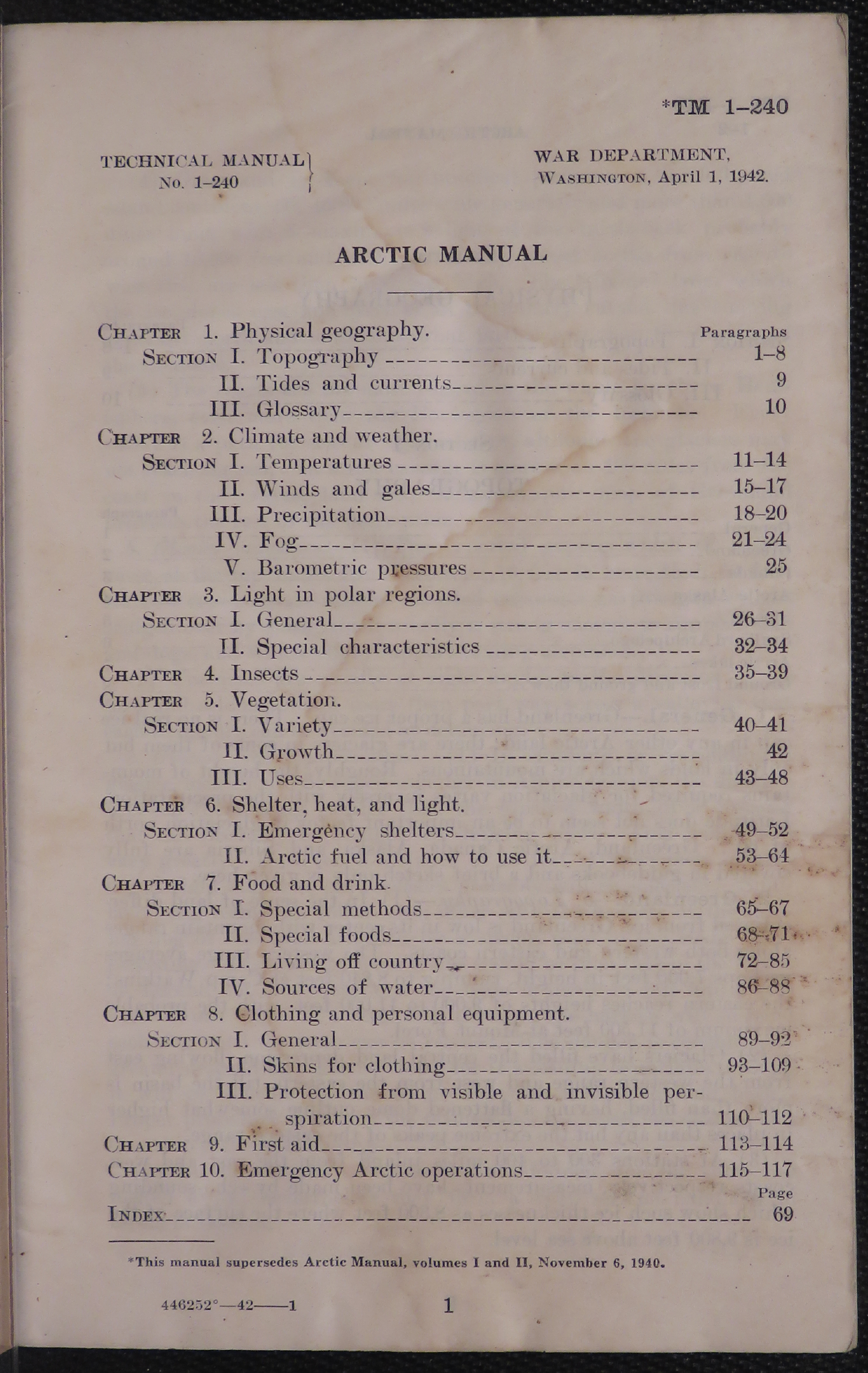 Sample page 3 from AirCorps Library document: Artic Manual