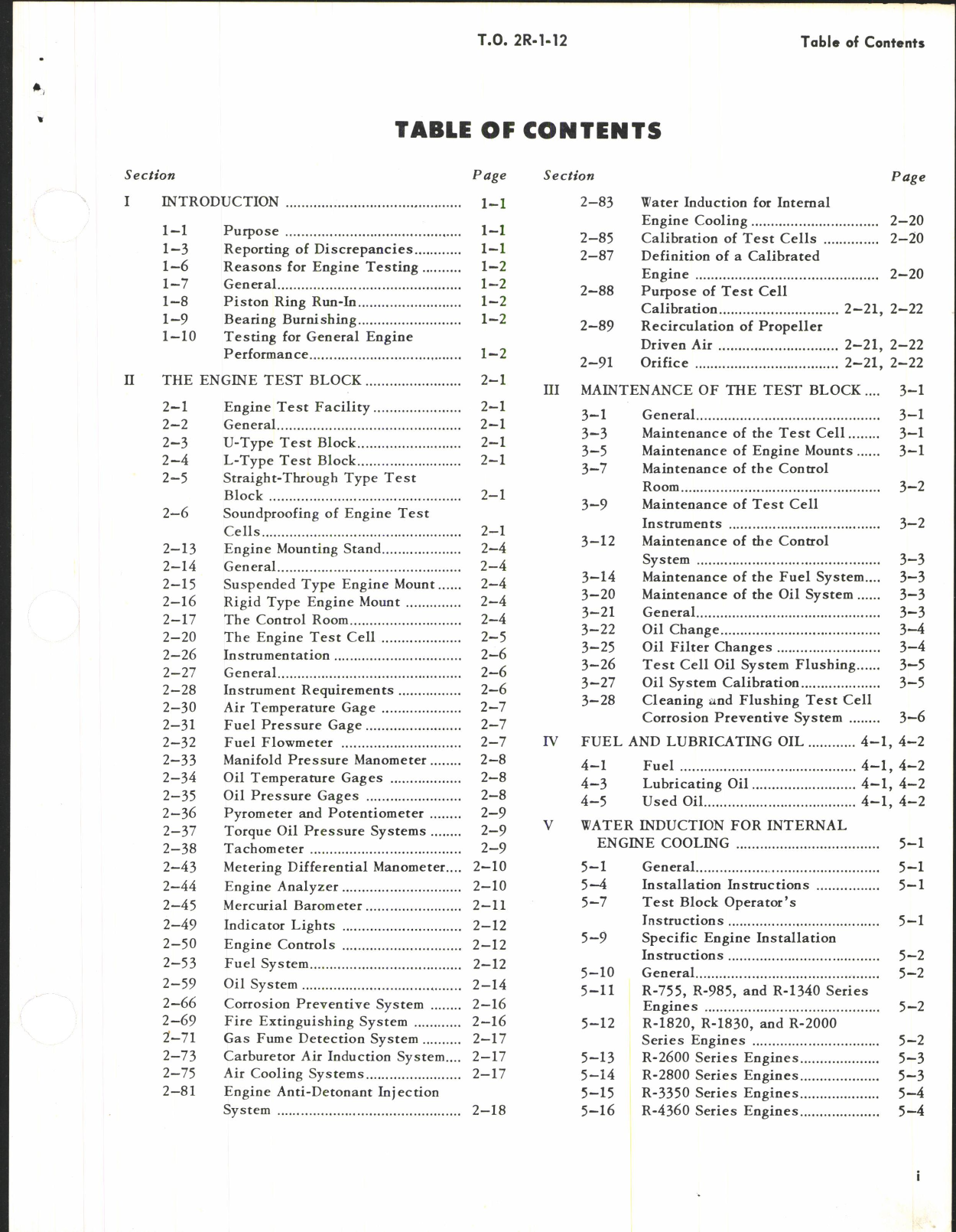 Sample page 3 from AirCorps Library document: Technical Manual; General Block Test Instructions for Reciprocating Aircraft Engines