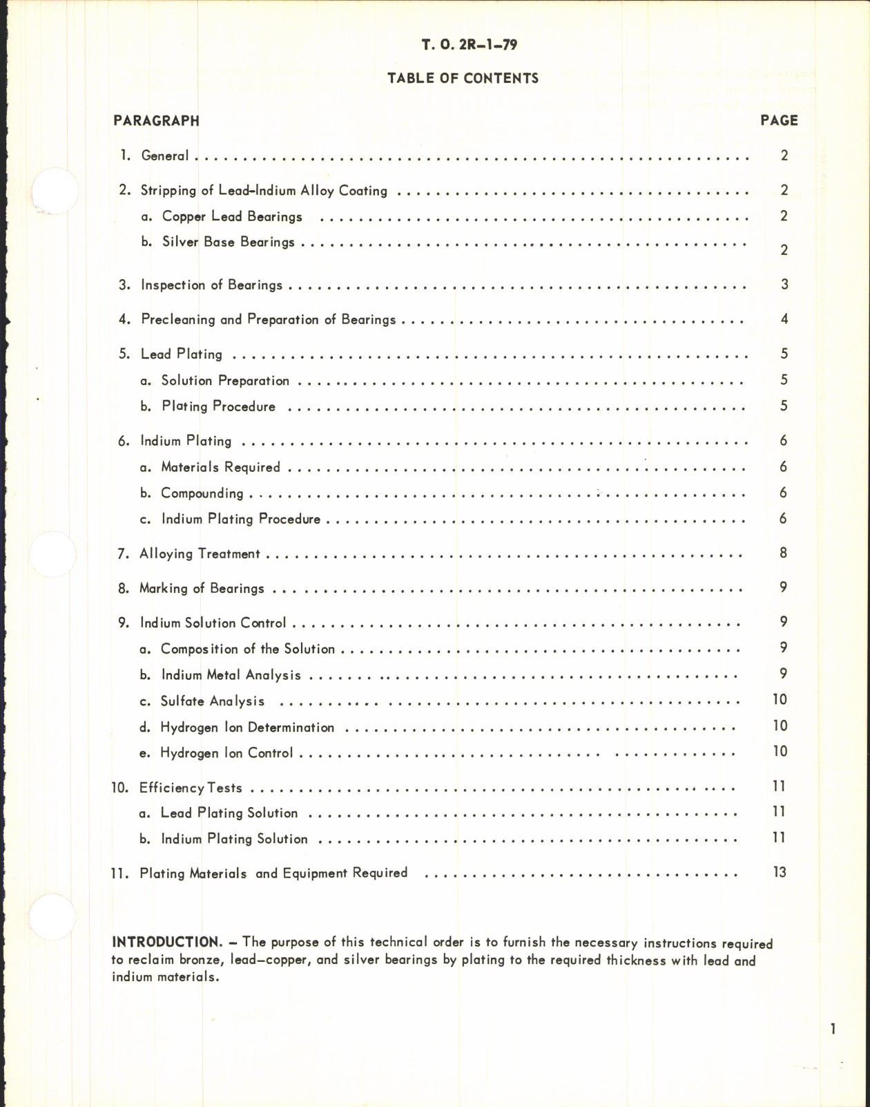 Sample page 3 from AirCorps Library document: Lead and Indium Plating on Bronze, Lead-Copper, and Silver Bearings in Aircraft Engines