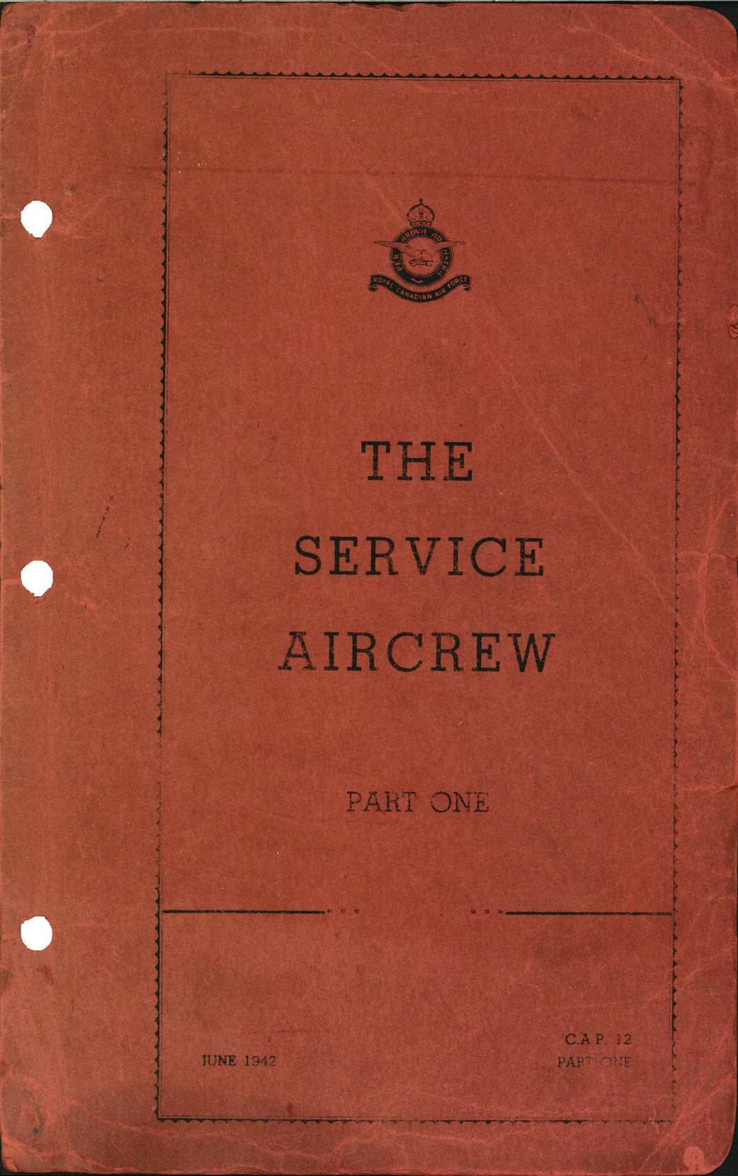 Sample page 1 from AirCorps Library document: The Service Aircrew Part One