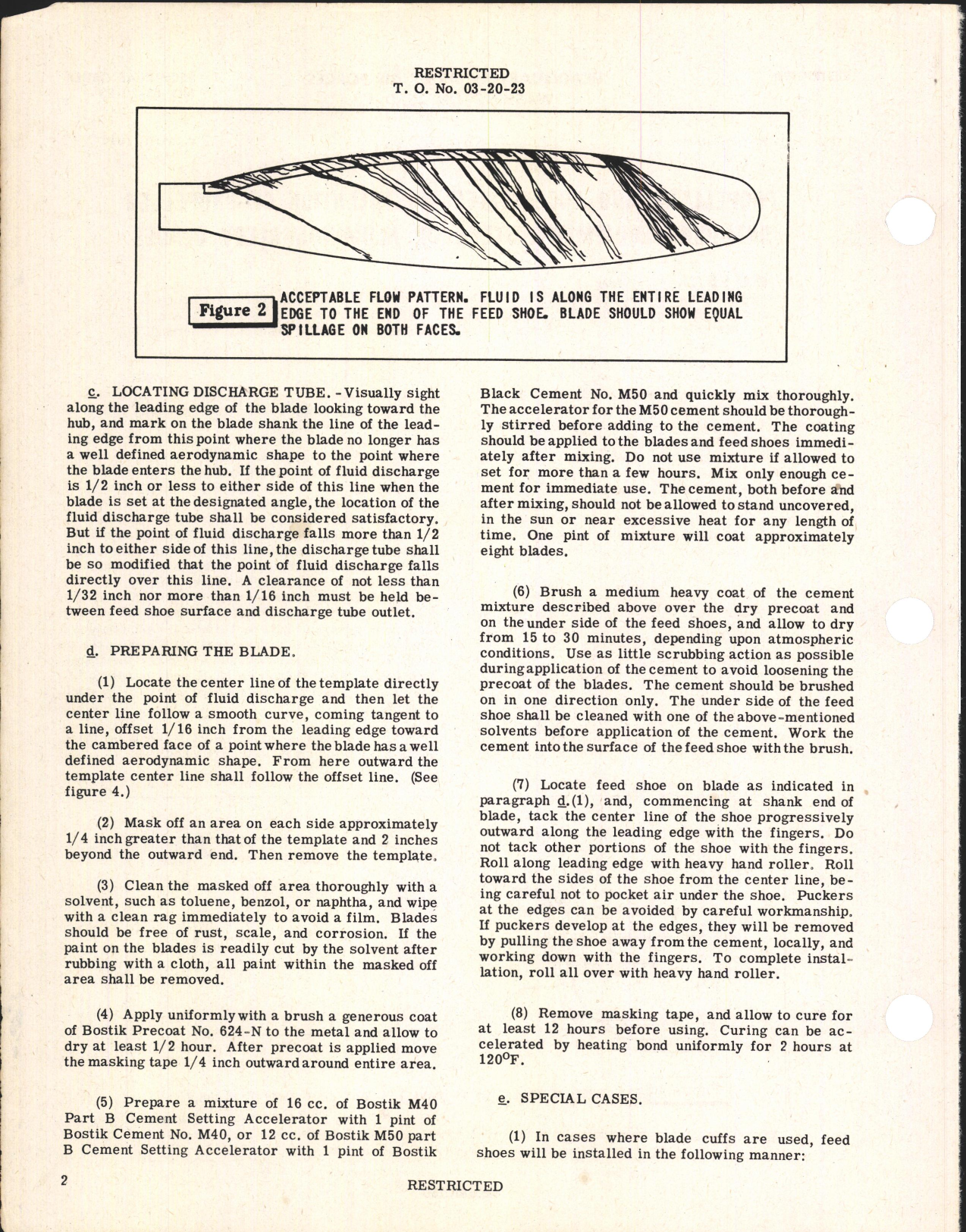 Sample page  2 from AirCorps Library document: Propellers and Accessories; Installation of Propeller Anti-Icing Equipment, Steel or Aluminum-Alloy Blades