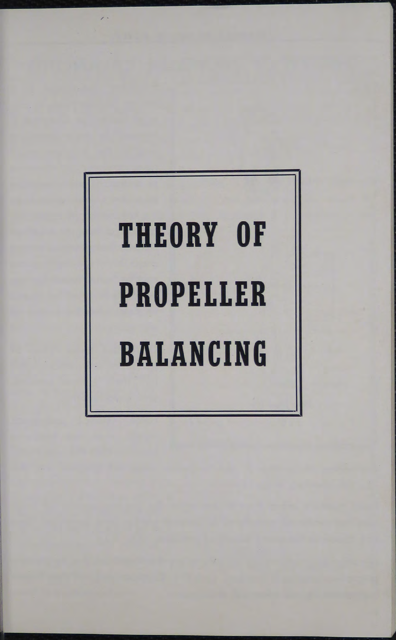 Sample page 5 from AirCorps Library document: Propeller Balancing Instruction Manual