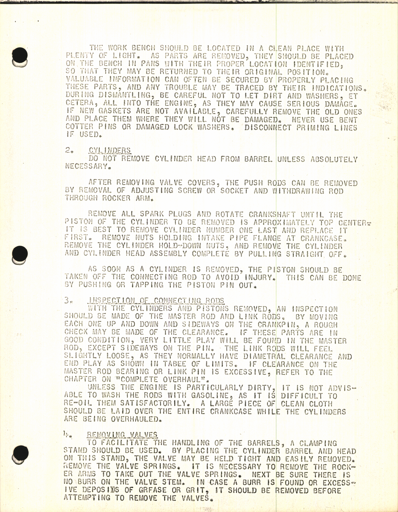 Sample page 7 from AirCorps Library document: Instructions for Overhaul for Kinner R-52, R-55, and R-53 Aircraft Engines
