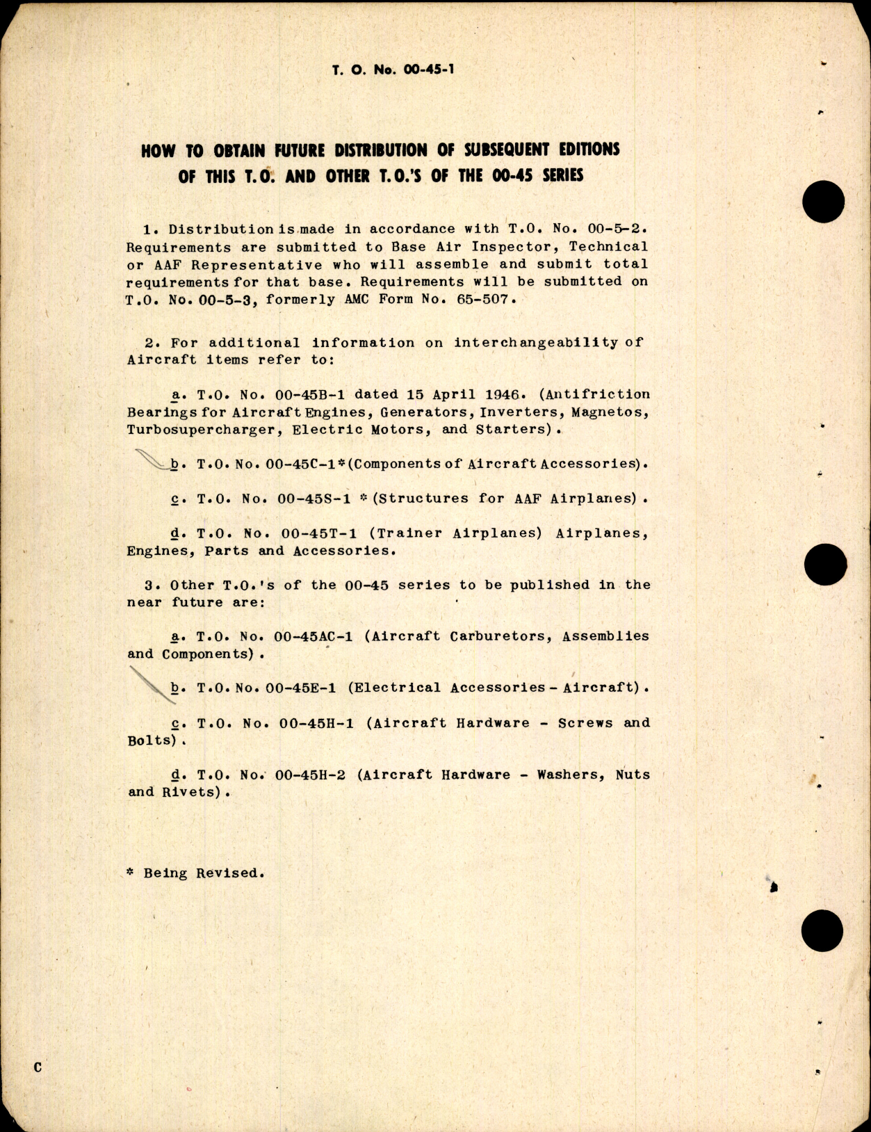 Sample page 6 from AirCorps Library document: Interchangeability Charts - Aircraft Engines Cross Reference Charts