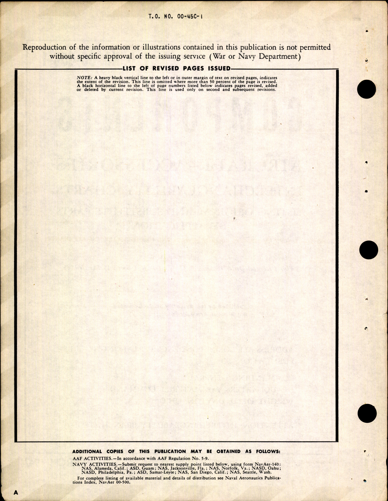 Sample page 4 from AirCorps Library document: Interchangeability Charts - Components of Aircraft - Accessories