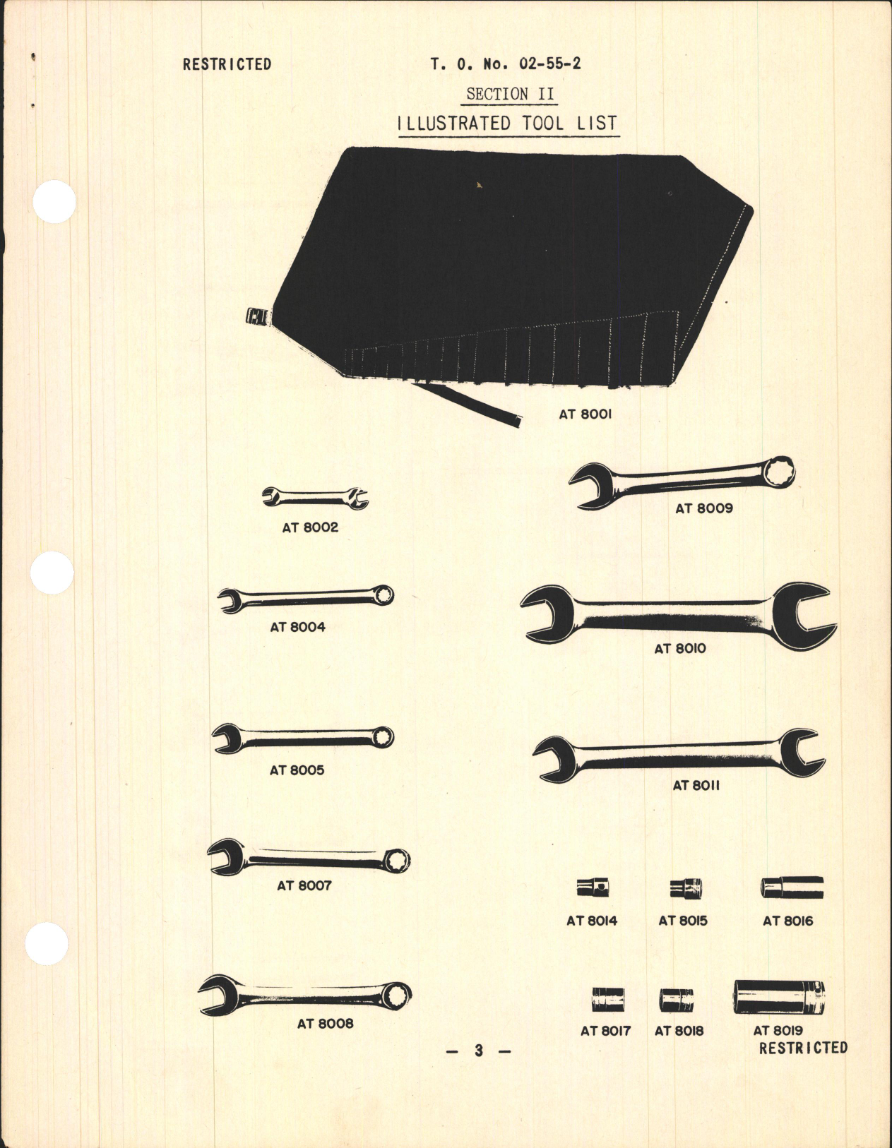 Sample page 5 from AirCorps Library document: Service Tools Catalog for Rolls-Royce Engines Manufactured by Packard Motor Car Company