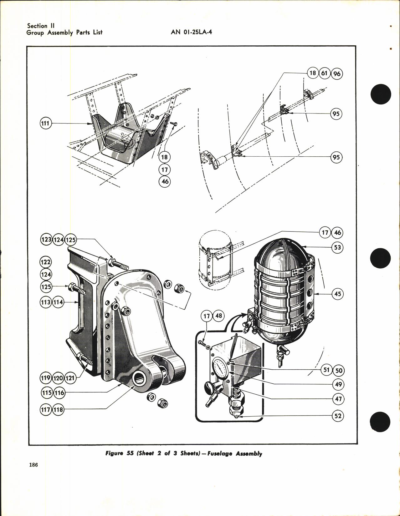 Sample page 6 from AirCorps Library document: Parts Catalog for C-46A, C-46D, and R5C-1