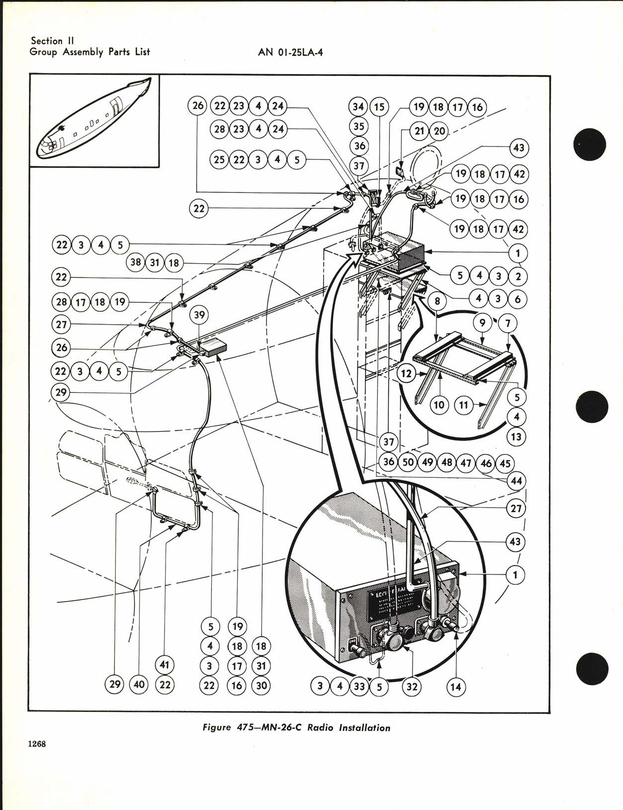 Sample page 6 from AirCorps Library document: Parts Catalog for C-46A, C-46D, and R5C-1