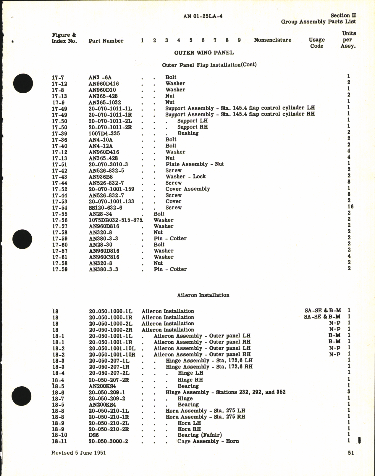 Sample page 5 from AirCorps Library document: Parts Catalog for C-46A, C-46D, and R5C-1