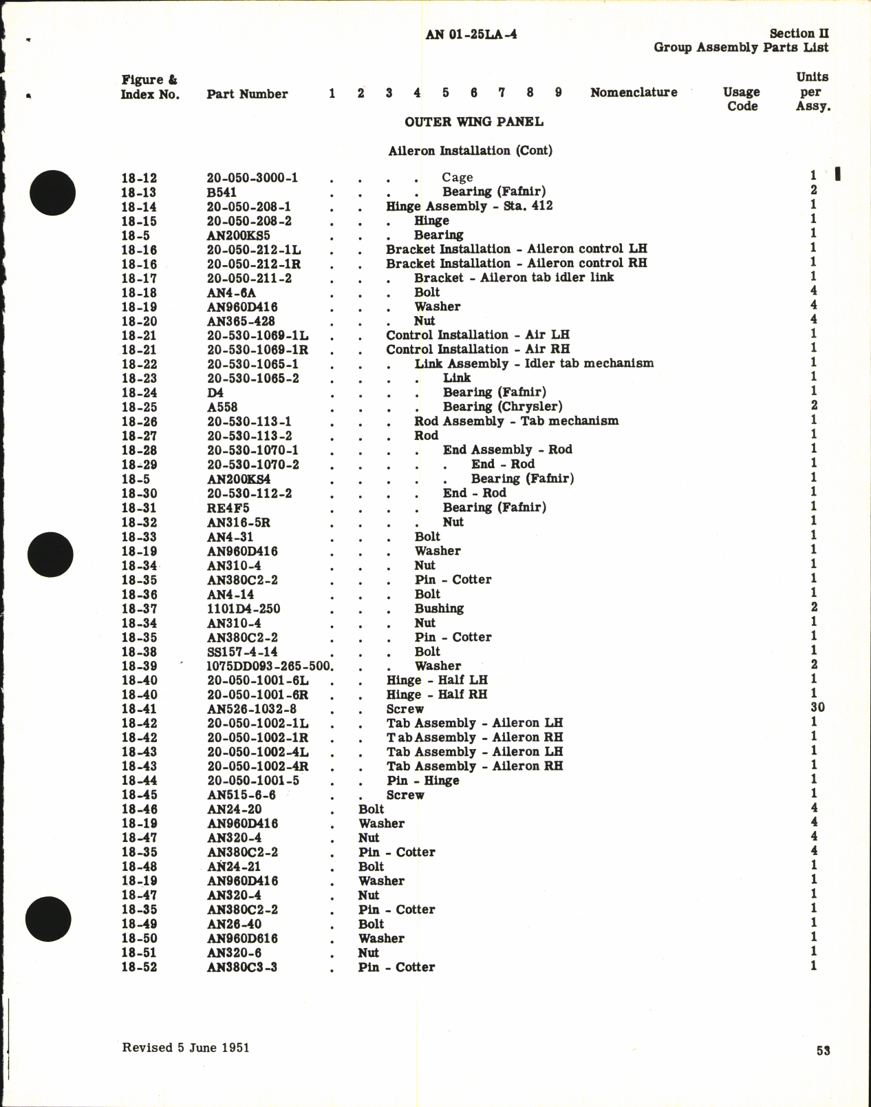Sample page 7 from AirCorps Library document: Parts Catalog for C-46A, C-46D, and R5C-1