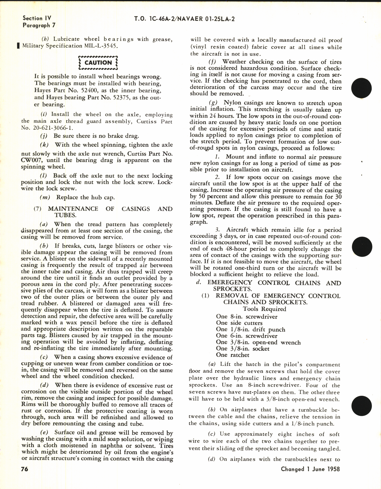 Sample page 6 from AirCorps Library document: Maintenance Instructions for C-46, ZC-46A, C-46D, C-46F, and R5C-1