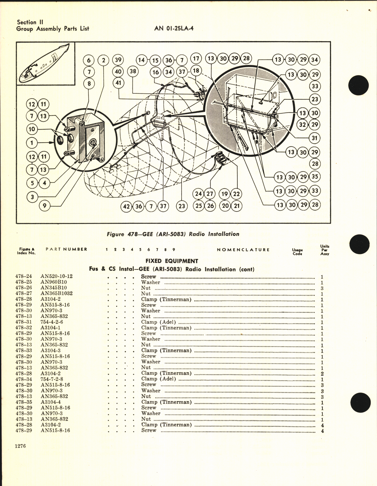 Sample page 8 from AirCorps Library document: Parts Catalog for C-46A, C-46D, and R5C-1