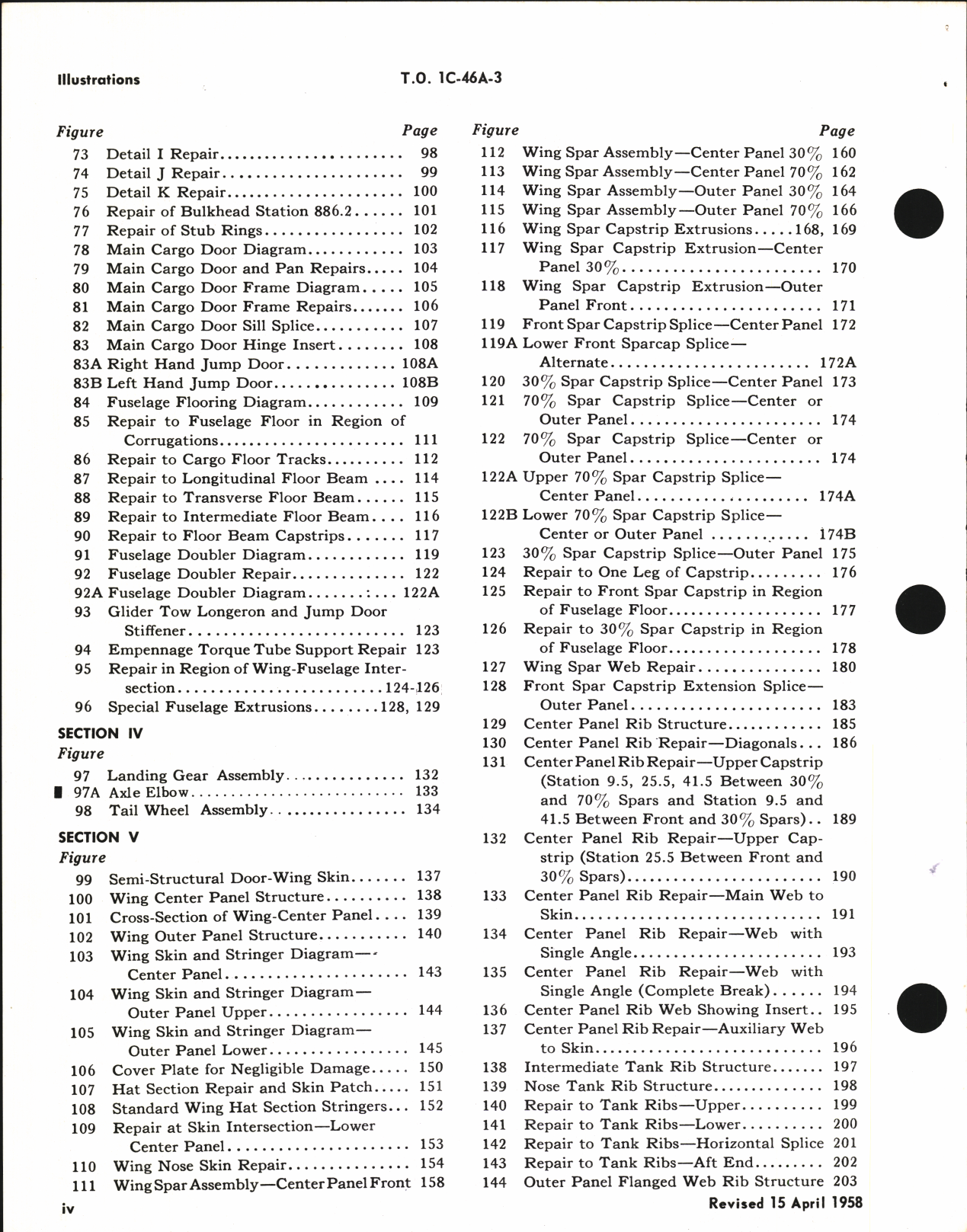 Sample page 6 from AirCorps Library document: Structural Repair Instructions for C-46, ZC-46A, C-46D, and C-46F