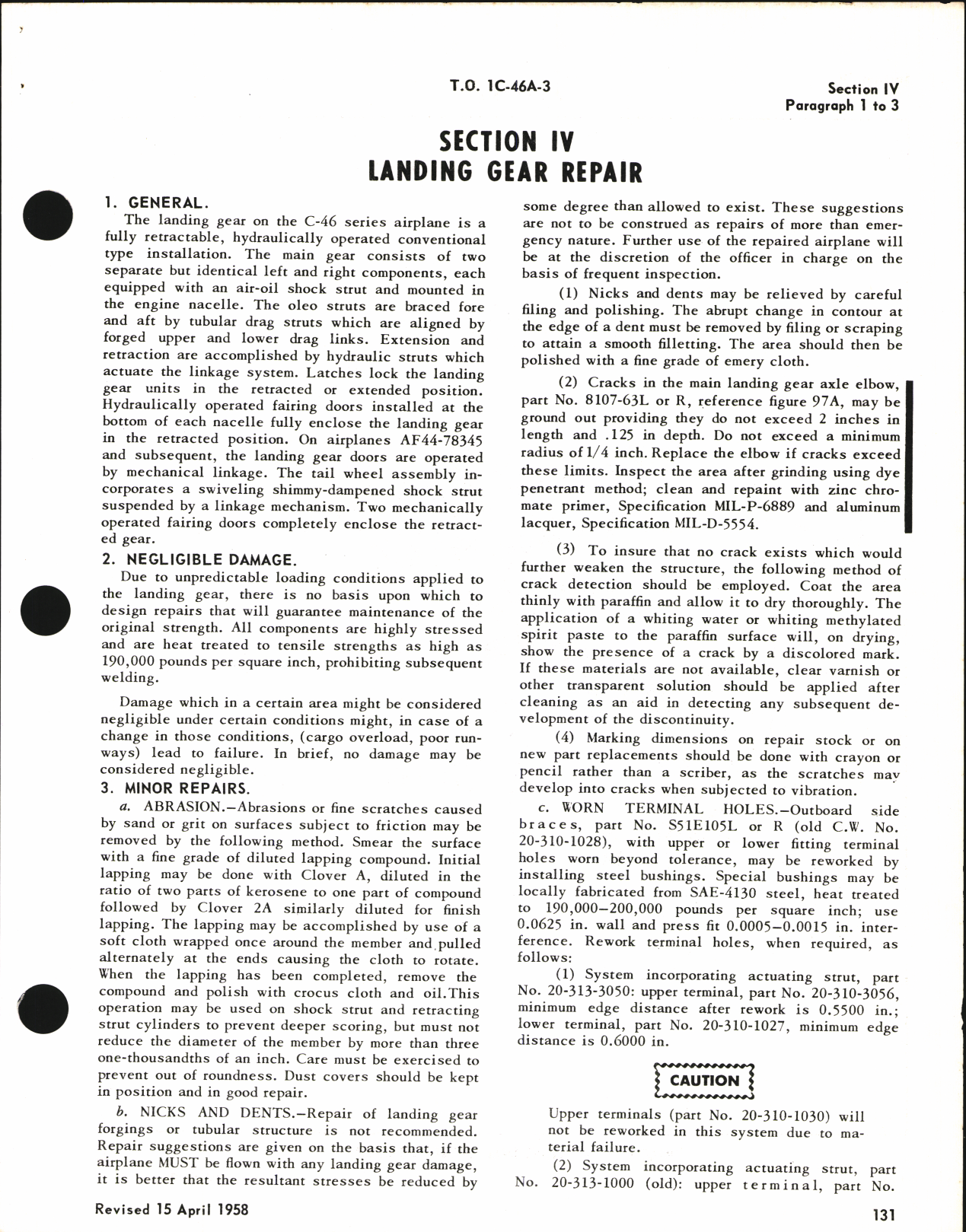 Sample page 7 from AirCorps Library document: Structural Repair Instructions for C-46, ZC-46A, C-46D, and C-46F