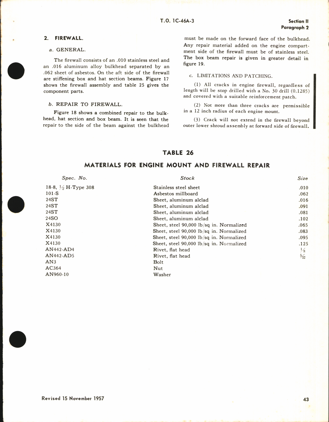 Sample page 5 from AirCorps Library document: Structural Repair Instructions for C-46, ZC-46A, C-46D, and C-46F