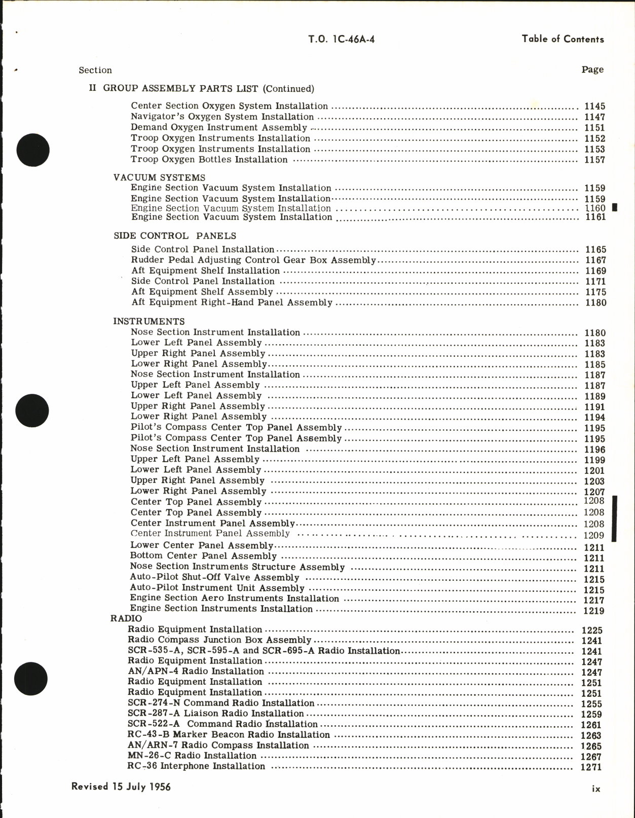 Sample page 5 from AirCorps Library document: Illustrated Parts Breakdown for C-46A, C-46D, and R5C-1