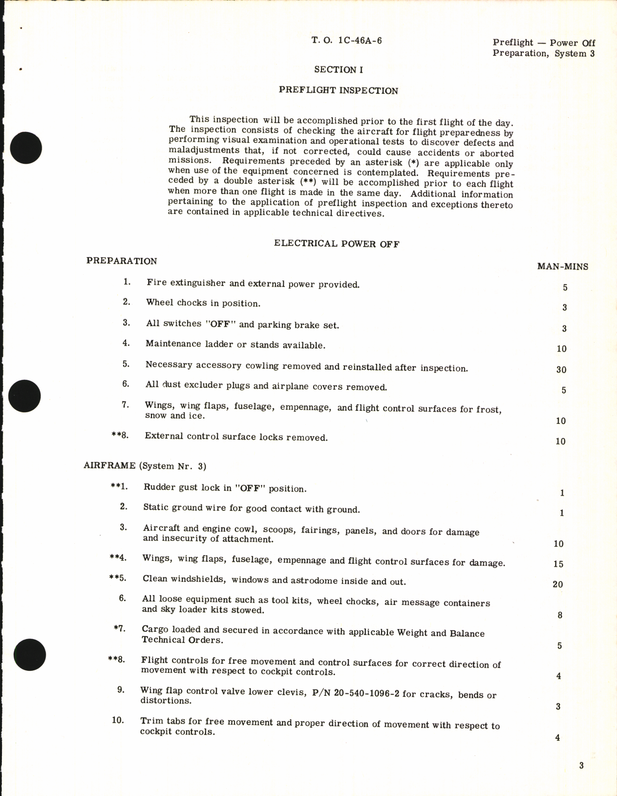 Sample page 5 from AirCorps Library document: Inspection Requirements for C-46A, C-46D, and C-46F Aircraft