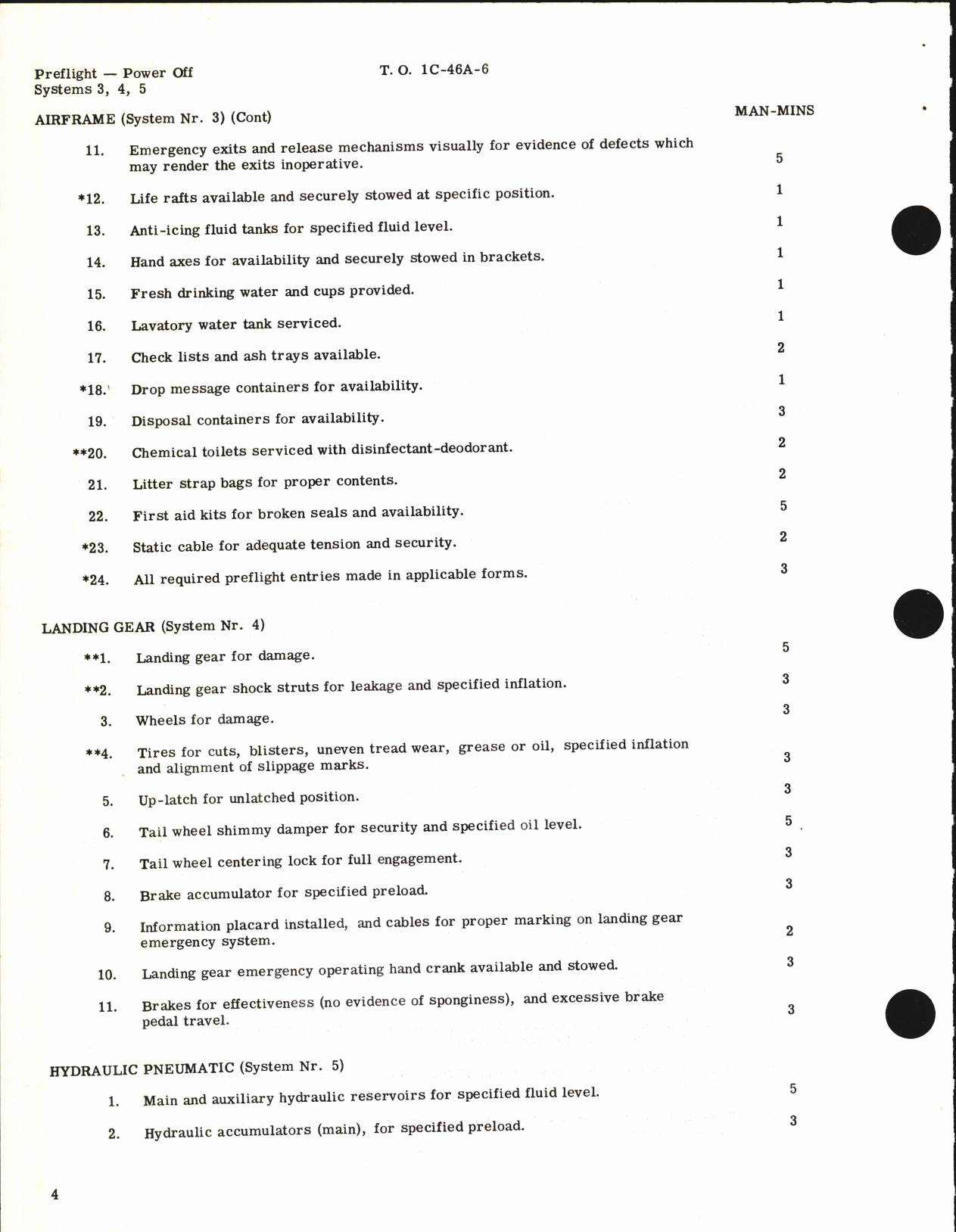 Sample page 6 from AirCorps Library document: Inspection Requirements for C-46A, C-46D, and C-46F Aircraft