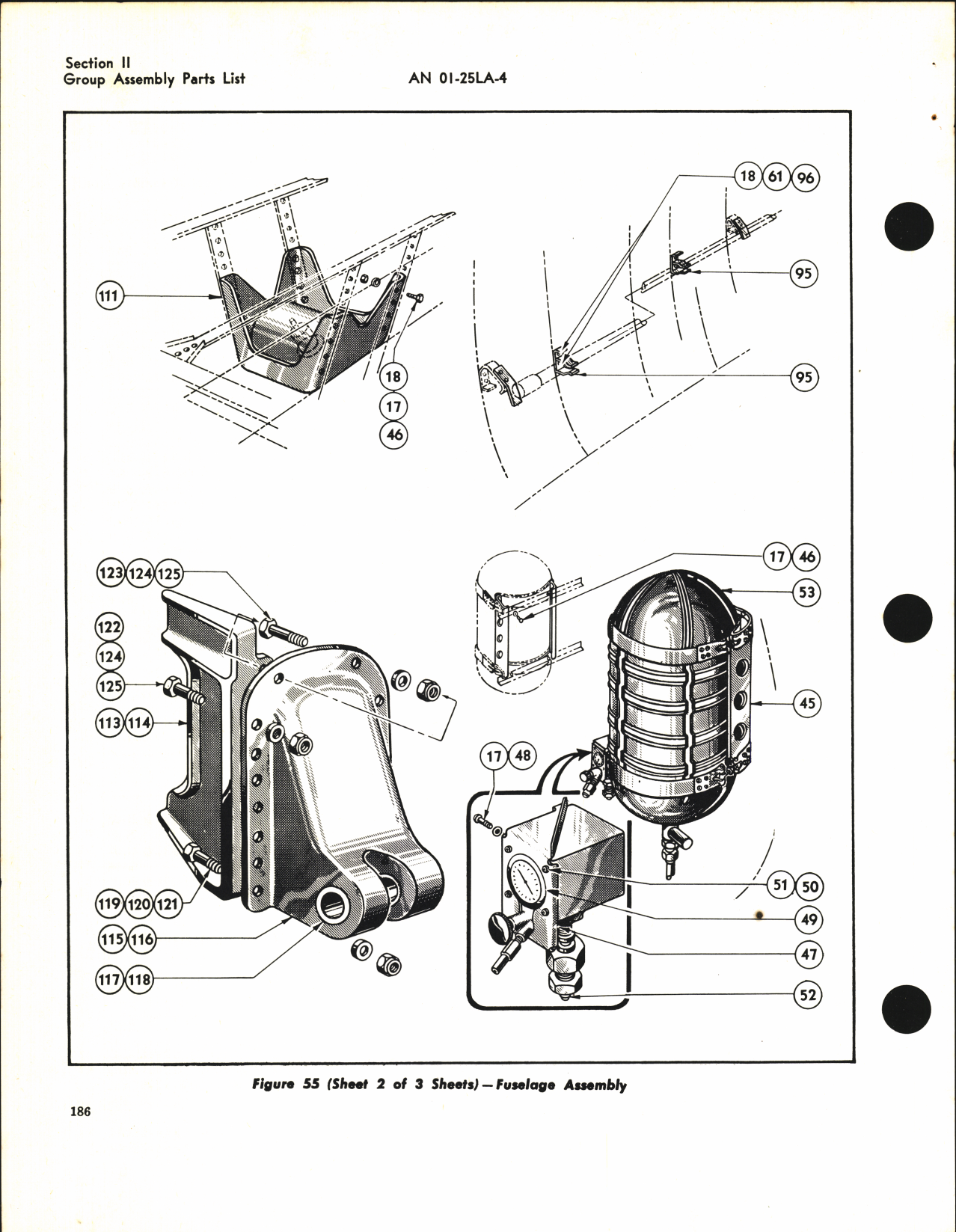 Sample page 6 from AirCorps Library document: Parts Catalog for C-46A, C-46D, and R5C-1