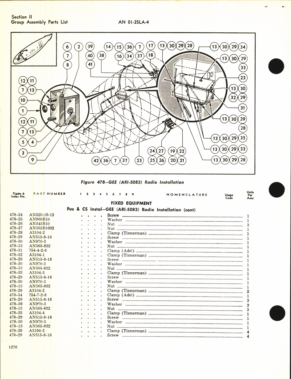 Sample page 8 from AirCorps Library document: Parts Catalog for C-46A, C-46D, and R5C-1
