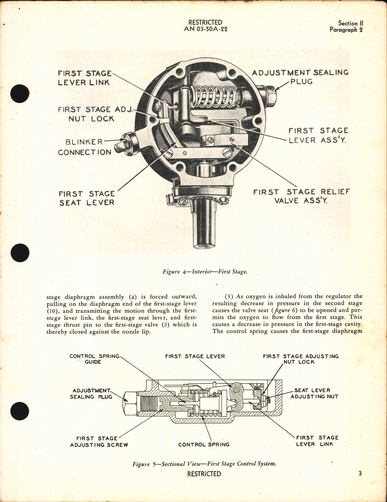Sample page 7 from AirCorps Library document: Operation, Service and Overhaul Instructions with Parts Catalog for Diluter Demand Oxygen Regulator Type AN 6004-1