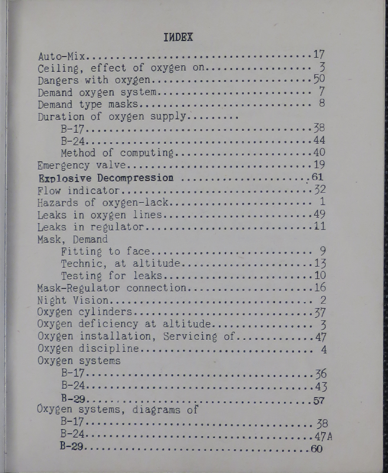 Sample page 5 from AirCorps Library document: Survival at Altitude for Heavy and Very Heavy Bomber Crews