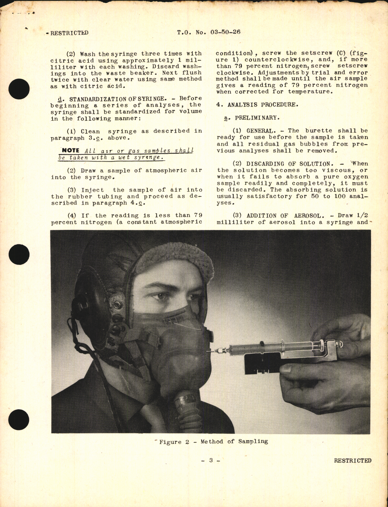 Sample page 3 from AirCorps Library document: Oxygen Equipment- Oxygen Testing Kit- Type K-1 and Type K-2