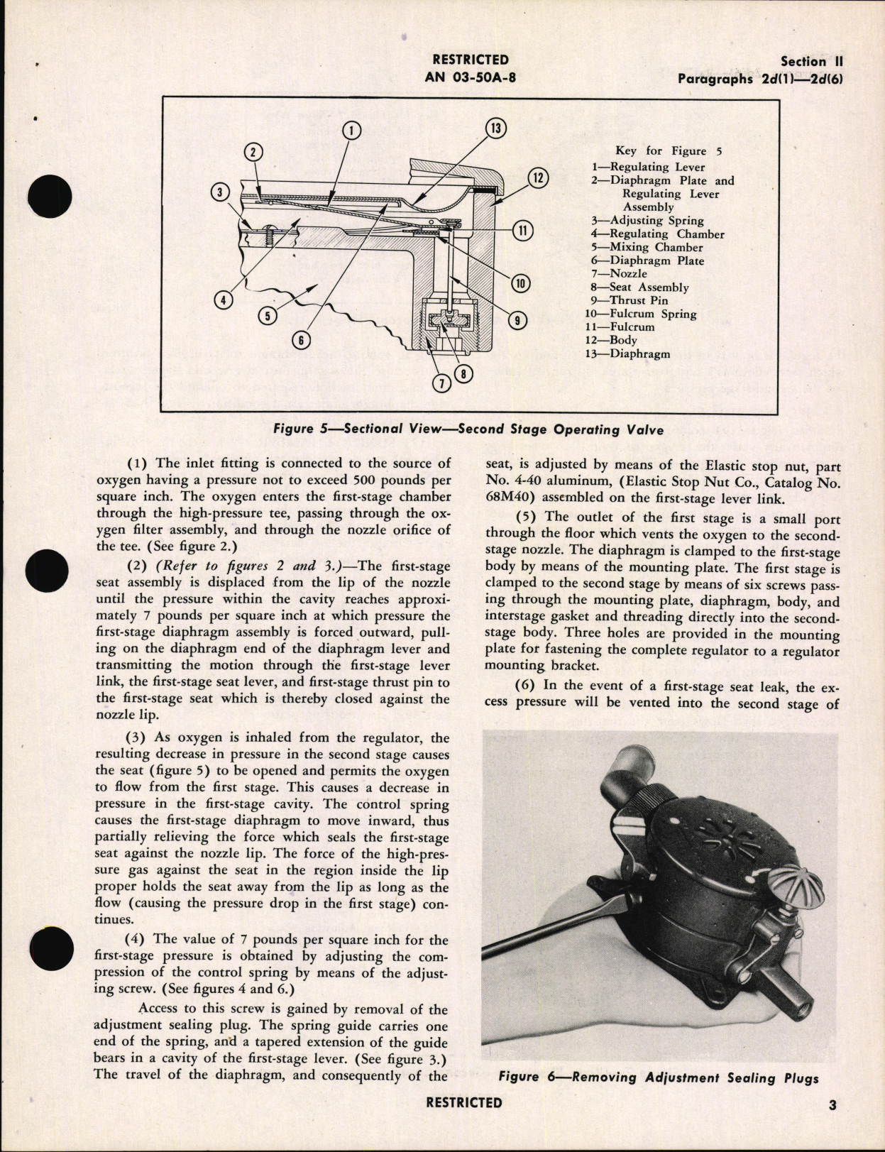 Sample page 7 from AirCorps Library document: Handbook of Instructions with Parts Catalog for Demand Oxygen Regulator Type A-12