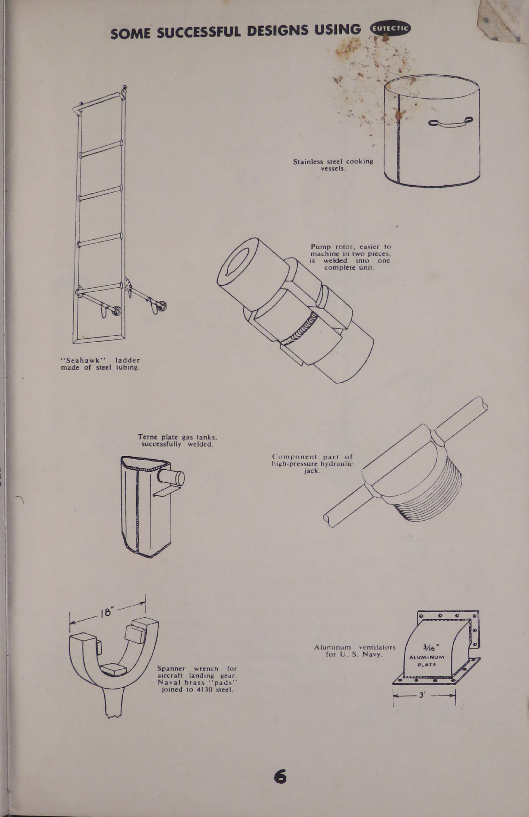 Sample page 7 from AirCorps Library document: Eutectic Low Temperature Welding Alloys - 