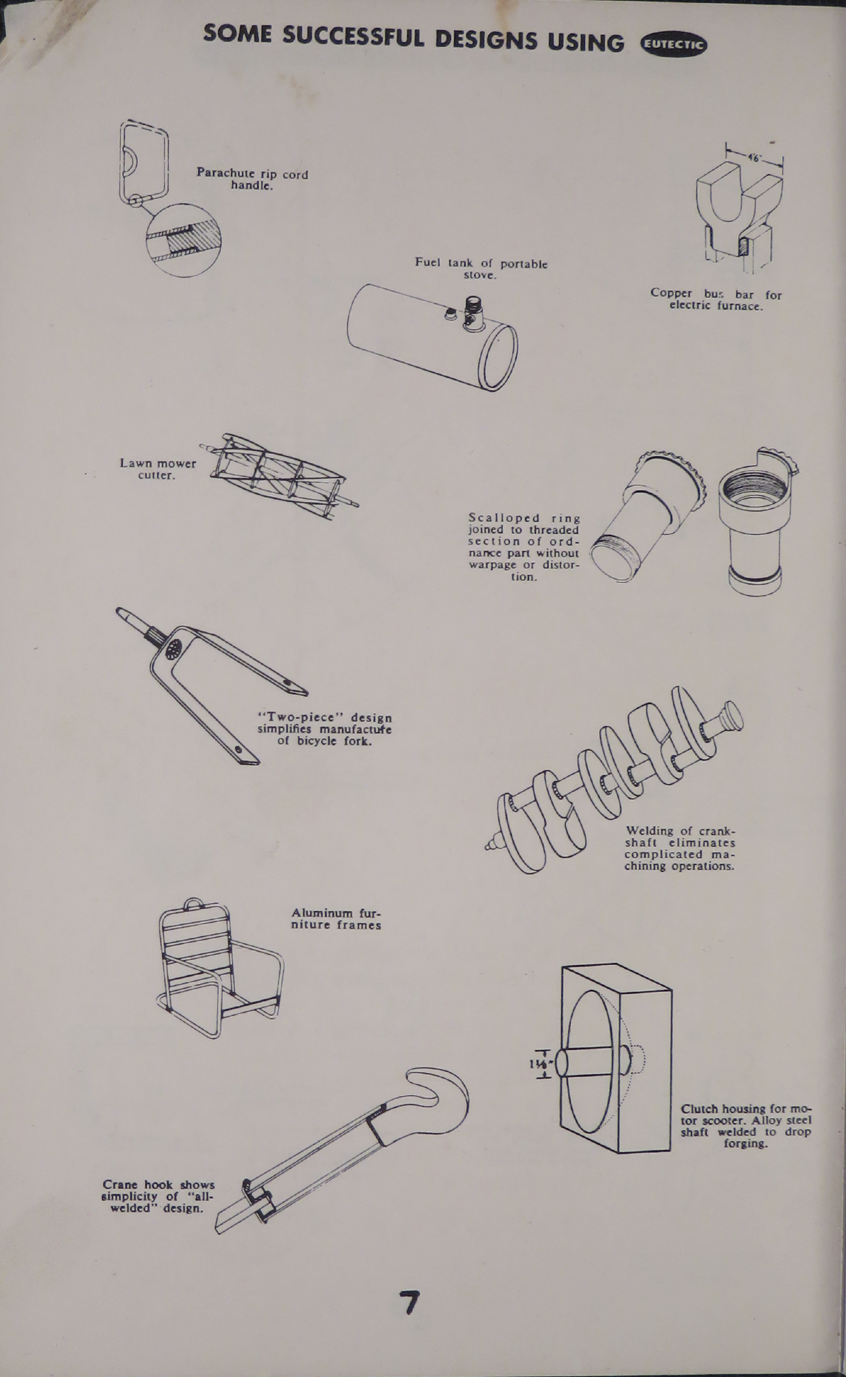 Sample page 8 from AirCorps Library document: Eutectic Low Temperature Welding Alloys - 